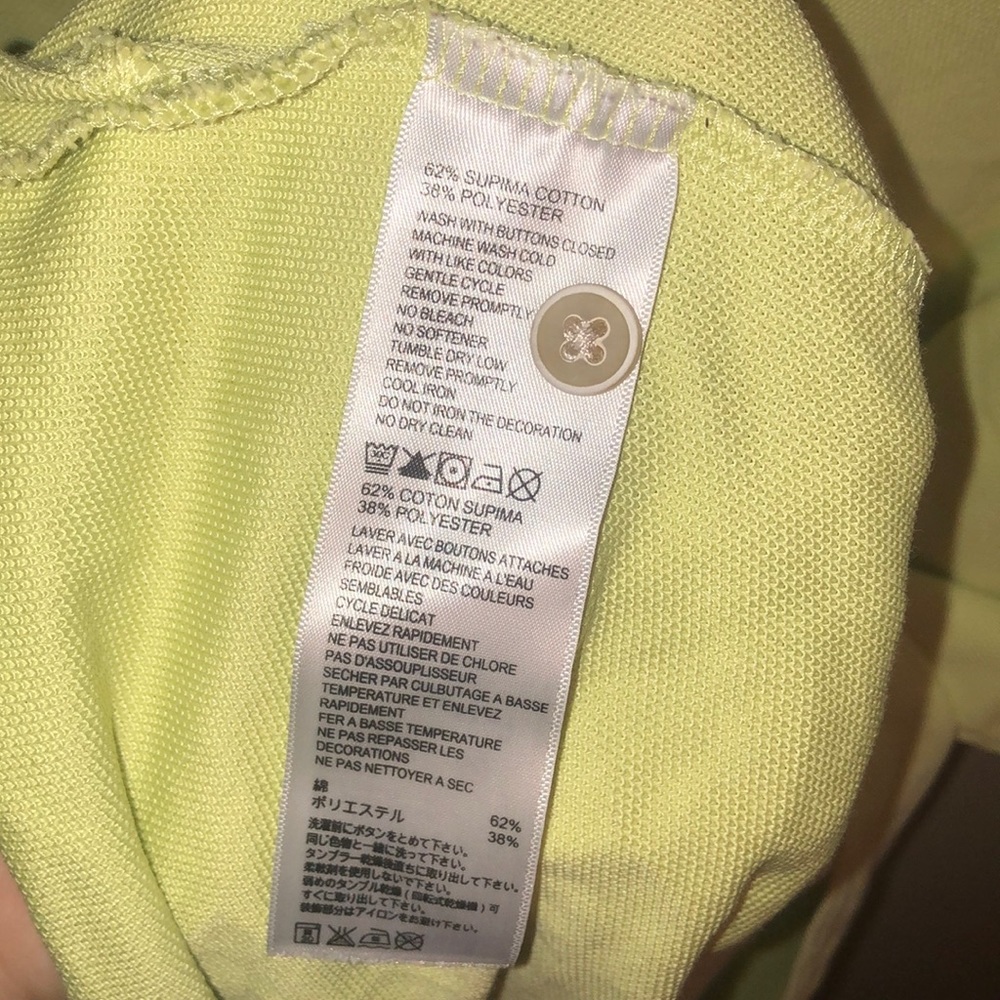 ❣️SOLD Tommy Bahama Green Men’s Polo - Picture 5 of 5
